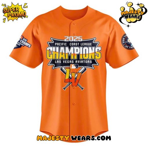 Las Vegas Aviators 2025 PCL Champions Baseball Jersey