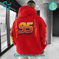 Lightning McQueen Car 95 Rusteze Hoodie