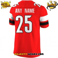 Louisville Cardinals Red Custom Football Jersey