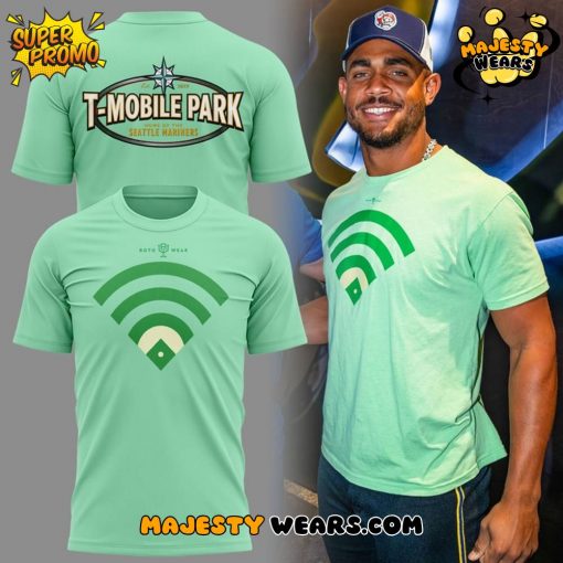 Mariners T-Mobile Park 2025 Green T-Shirt