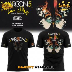 Maroon5 x Phoenix Mercury Playoffs WNBA 2025 T-Shirt