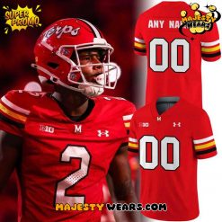 Maryland Terrapins Custom Football Jersey