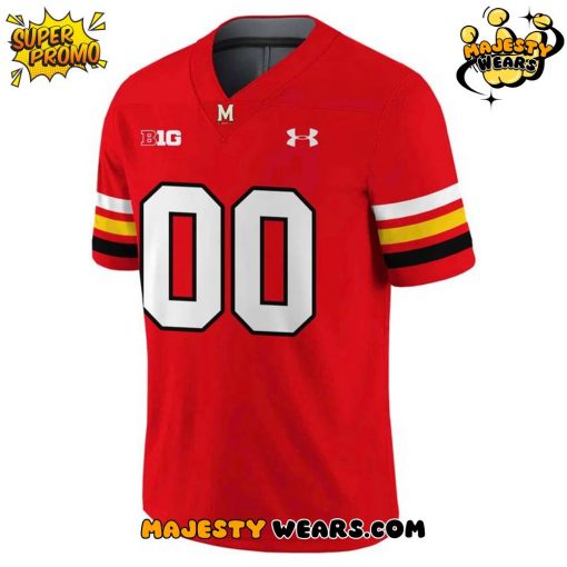 Maryland Terrapins Custom Football Jersey