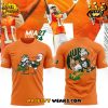 Miami Hurricanes Catholics vs Convicts Game 2025 Special Green T-Shirt