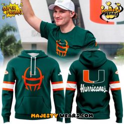 Miami Hurricanes Helmet Pregame Special Hoodie