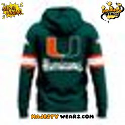 Miami Hurricanes Helmet Pregame Special Hoodie