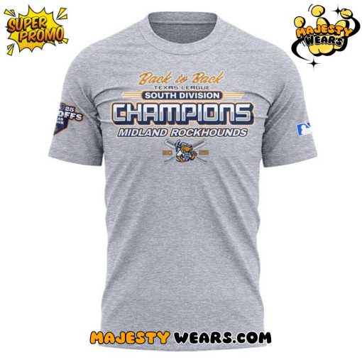 Midland RockHounds Texas League South Division Champions Special Tee