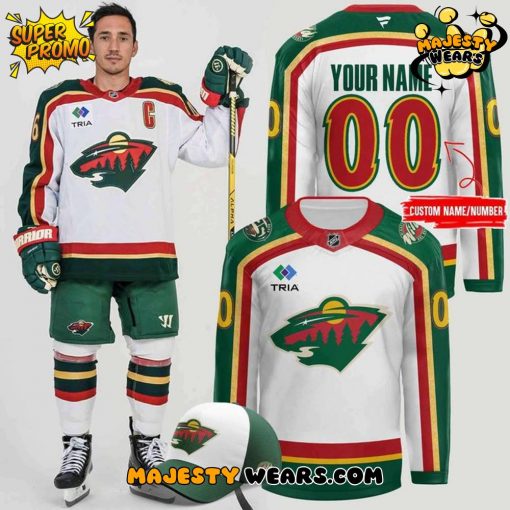 Minnesota Wild 25th Anniversary Premium Custom Hockey Jersey