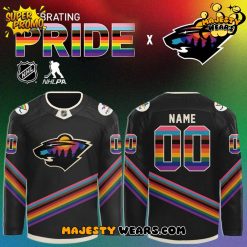 Minnesota Wild Pride Night 2025 Special Hockey Jersey