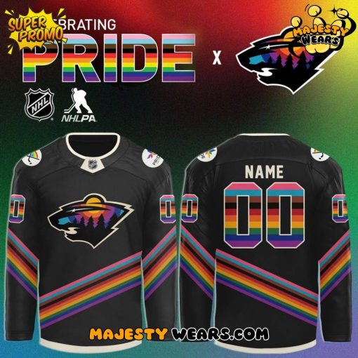 Minnesota Wild Pride Night 2025 Special Hockey Jersey