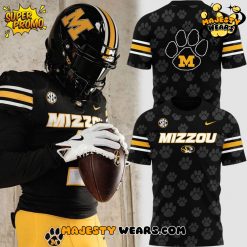 Missouri Tigers Dark Mode Mizzou Wordmark Uniform Special Tee