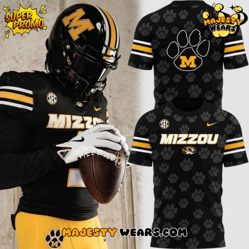 Missouri Tigers Dark Mode Mizzou Wordmark Uniform Special Tee