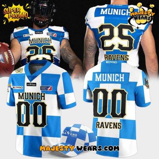 Munich Ravens New Hoam Coming Custom Football Jersey
