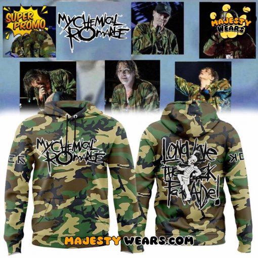 My Chemical Romance “Long Live The Black Parade” Camo Hoodie