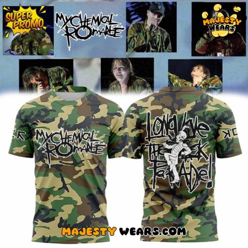 My Chemical Romance “Long Live The Black Parade” Camo T-Shirt