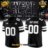 Rutgers Scarlet Knights Gameday Blackout Custom Football Jersey