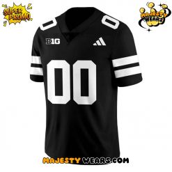 Nebraska Cornhuskers “Blackout” Wear Black Special Football Jersey