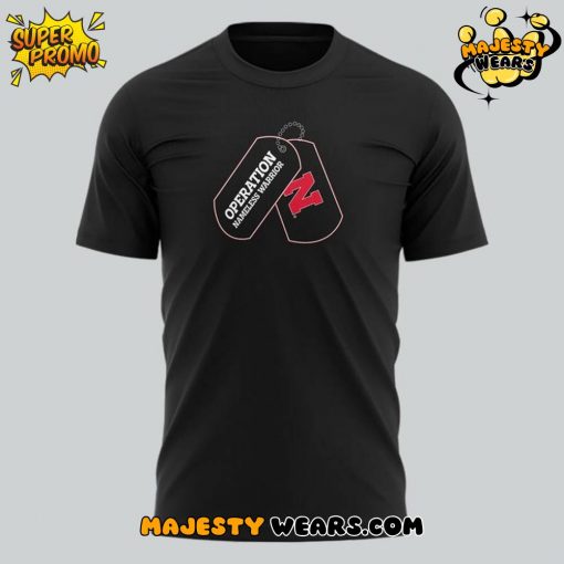 Nebraska Cornhuskers “OPERATION NAMELESS WARRIOR” Special T-Shirt