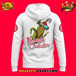 Nebraska Huskers Image One Black Hyper Local Black Shirts Corn Hoodie White