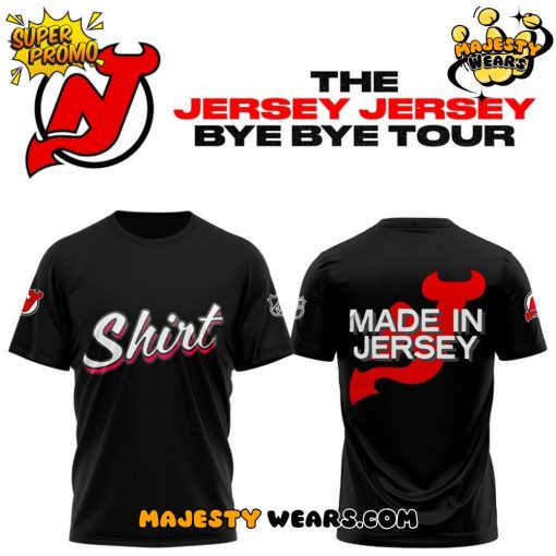 New Jersey Devils “Shirt Shirt” Jersey Jersey Bye Bye Tour T-Shirt