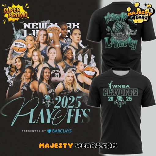 New York Liberty 2025 WNBA Playoffs Special T-Shirt