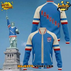 New York Rangers “The Centennial” Special Baseball Jacket