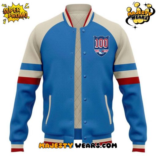 New York Rangers “The Centennial” Special Baseball Jacket