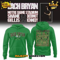Notre Dame Fighting Irish x Zach Bryan “Irish Wear Green” Hoodie