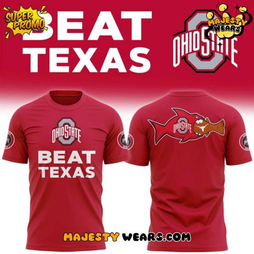 Ohio State Buckeyes “Beat Texas” Special Red T-Shirt