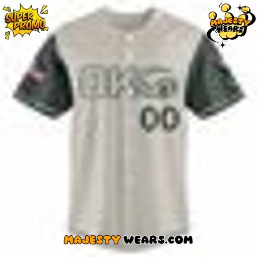 Oklahoma City Comets Salute to Service Night 2025 Custom Baseball Jersey