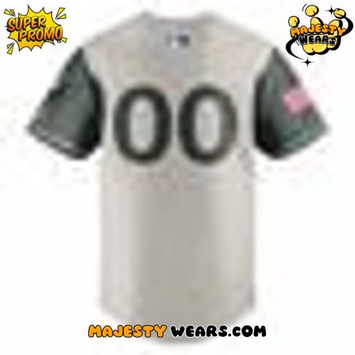 Oklahoma City Comets Salute to Service Night 2025 Custom Baseball Jersey
