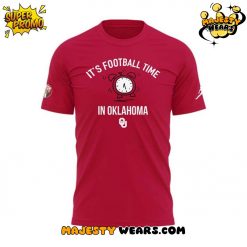 Oklahoma Sooners It’s Football Time In Oklahoma Red T-Shirt