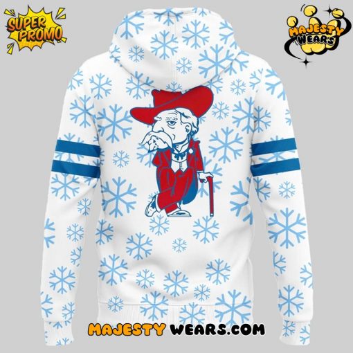 Ole Miss Rebels  Icy White Uniform Special Hoodie