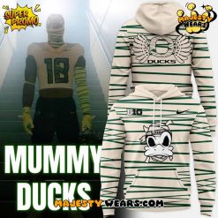 Oregon Ducks Cream ”Mummy Ducks” 2025 Special Hoodie