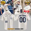 Rocket City Trash Pandas Crucial Catch Intercept Cancer 2025 Baseball Jersey