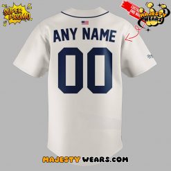 Penn State Nittany Lions Special New Cream Baseball Jersey