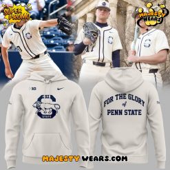 Penn State Nittany Lions Special New Cream “For The Glory” Hoodie