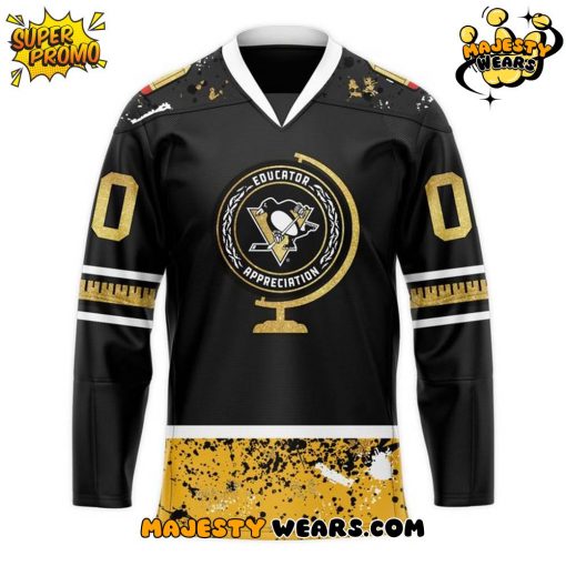 Pittsburgh Penguins 2025 Educator Appreciation Night Hockey Jersey