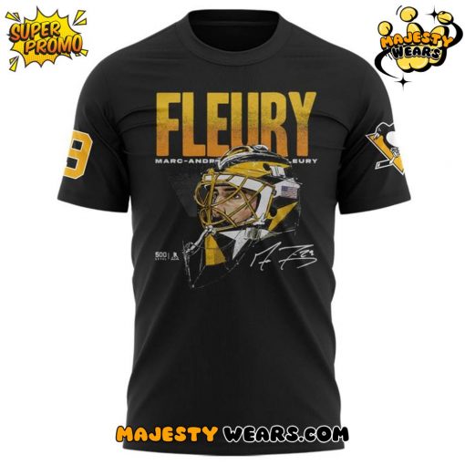 Pittsburgh Penguins Black Marc-Andre Fleury Special T-Shirt