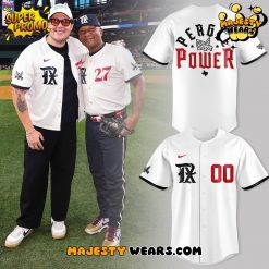 Rangers Peagle Power Custom Baseball Jersey