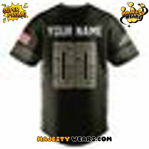 Richmond Flying Squirrels 2025 Military Appreciation Custom Baseball Jersey