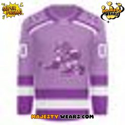 Roanoke Rail Yard Dawgs x Stick it to Cancer Custom Hockey Jersey