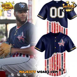 Rocket City Trash Panda 2025 Patriotic Night Custom Baseball Jersey