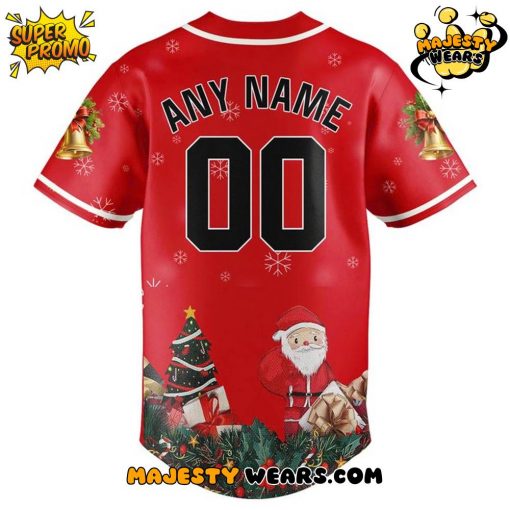 Rocket City Trash Pandas Christmas Light Night Custom Baseball Jersey