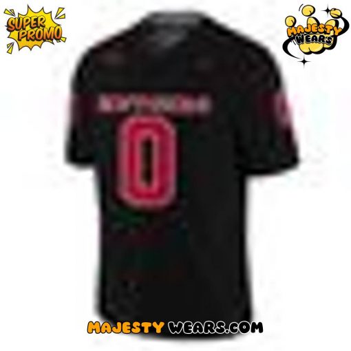 Rutgers Scarlet Knights Gameday Blackout Custom Football Jersey