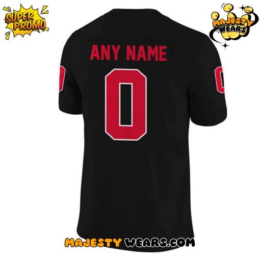 Rutgers Scarlet Knights Gameday Blackout Custom Football Jersey