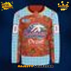 Saginaw Spirit 2025 Oktoberfest Warmup Custom Hockey Jersey