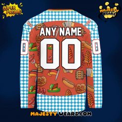 Saginaw Spirit 2025 Oktoberfest Warmup Custom Hockey Jersey