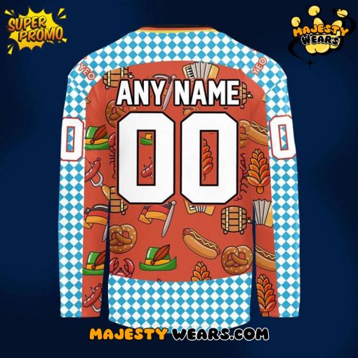 Saginaw Spirit 2025 Oktoberfest Warmup Custom Hockey Jersey