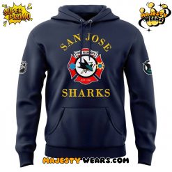 San Jose Sharks 2025 First Responders Night Special Hoodie